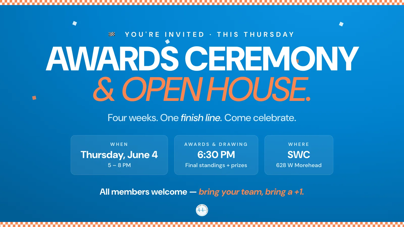 Awards Ceremony & Open House TV slide